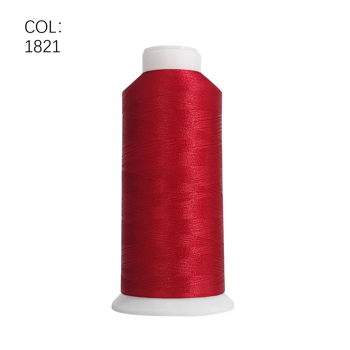 High Tenacity Polyester Embroidery Thread Big Roll 80 4000m Colors
