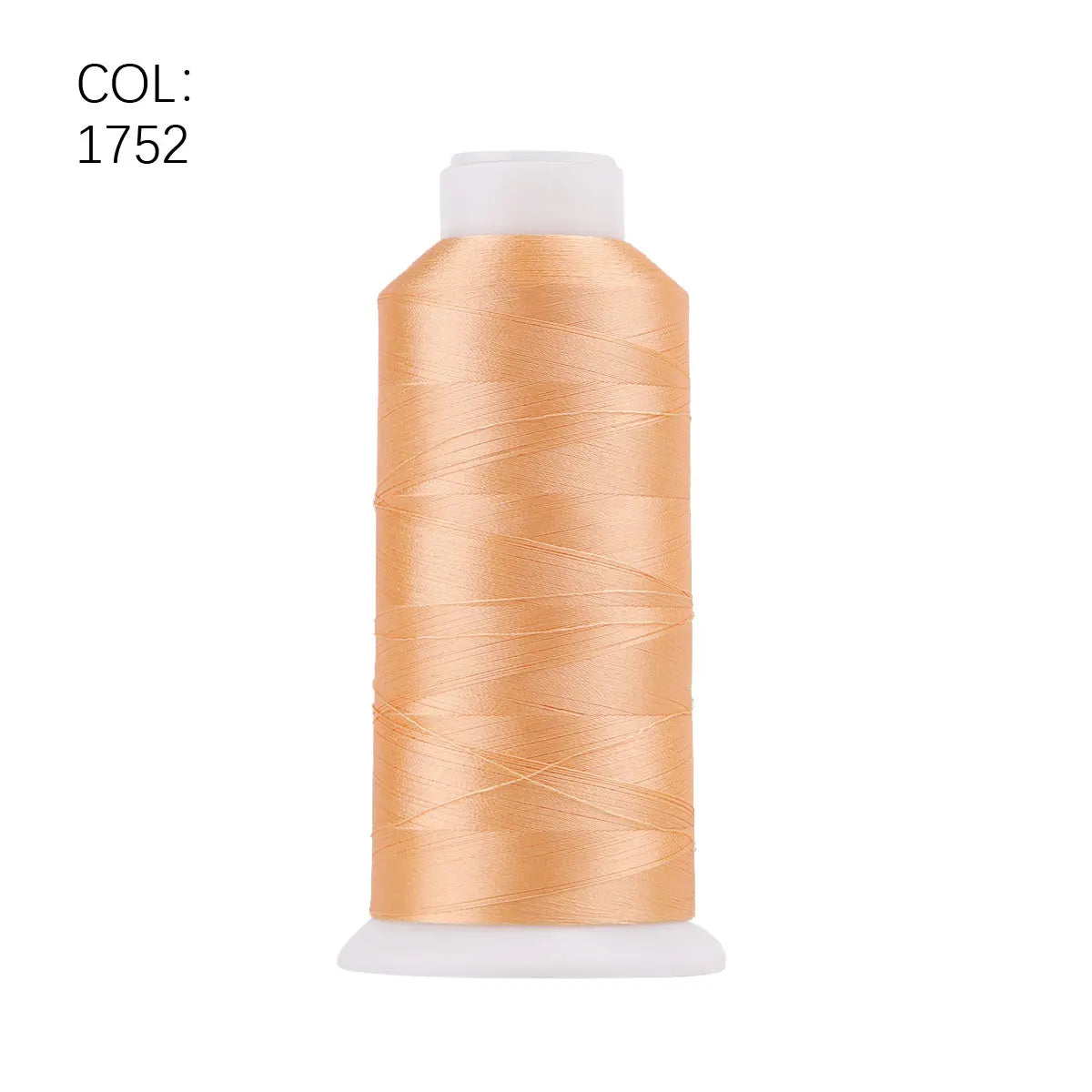 High Tenacity Polyester Embroidery Thread Big Roll 80 4000m Colors